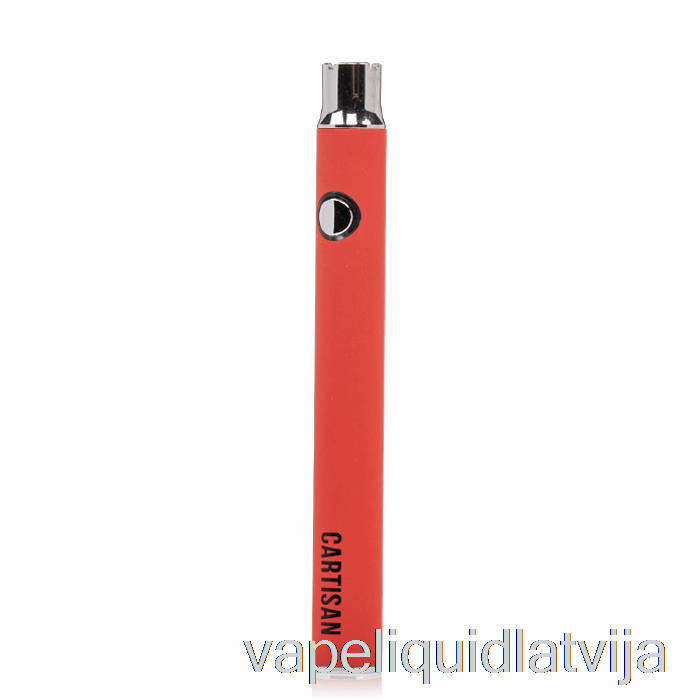 Cartisan Button Vv 400 510 Akumulators Sarkans Vape šķidrums